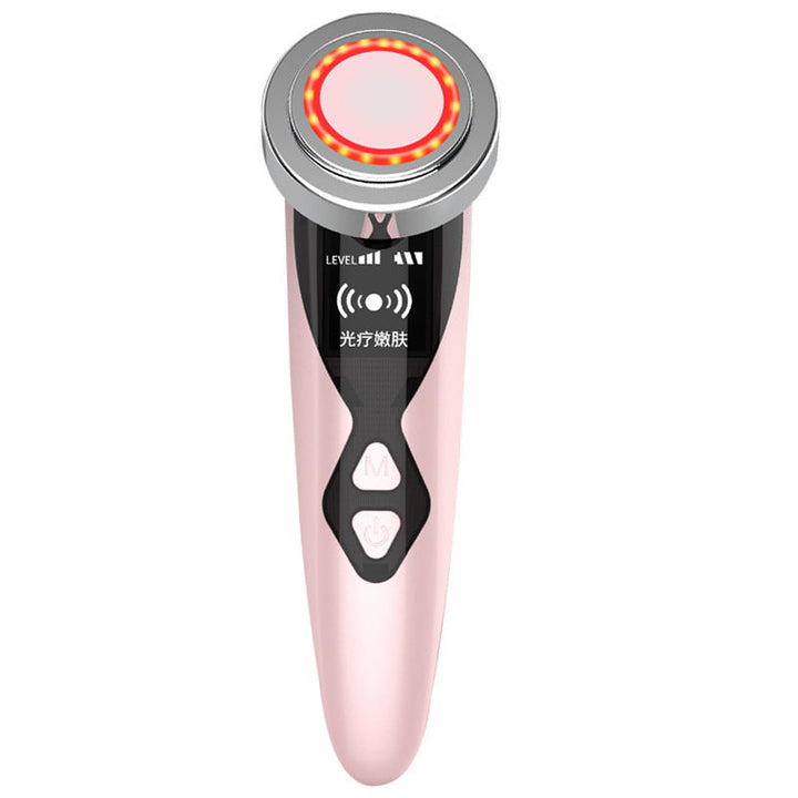 Facial Massager with Red Light Therapy — Lift & Firm Skin