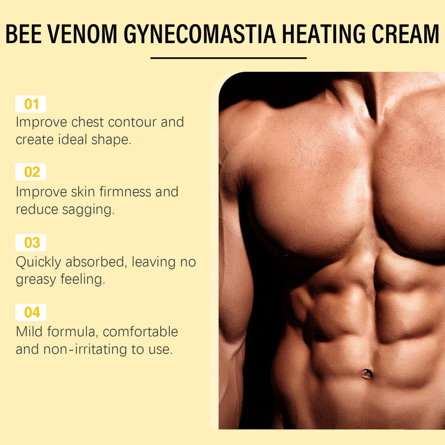 Men's Chest Shaping Cream — Lift & Tighten Pectoral Contour