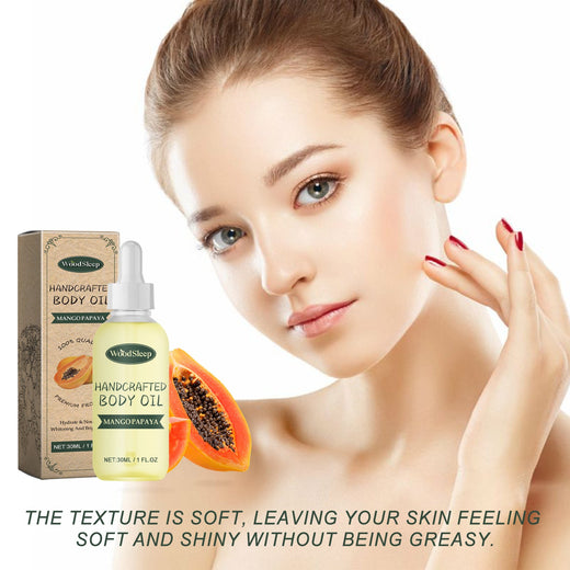 Mango Papaya Body Oil for Soft, Radiant-Looking Skin