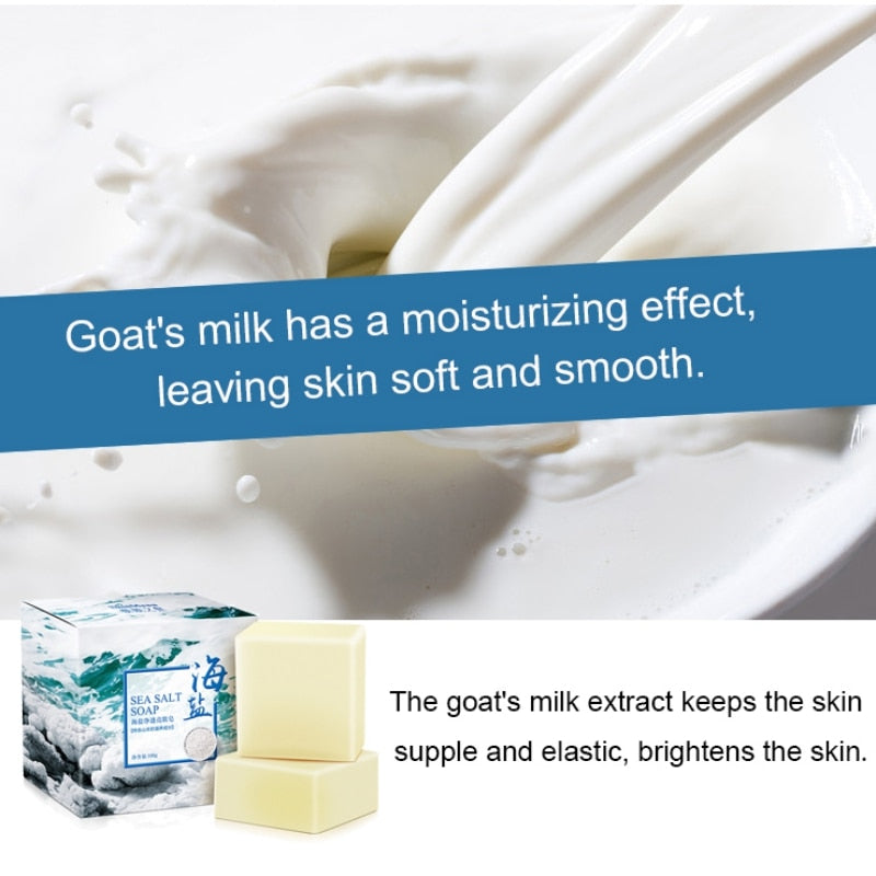 Sea Salt Soap for Soft, Clean, Balanced-Looking Skin