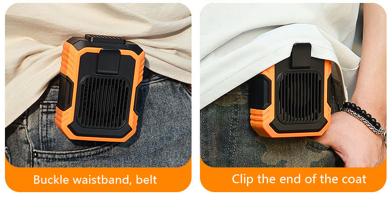Bladeless Waist Fan — Hands-Free Cooling Anywhere