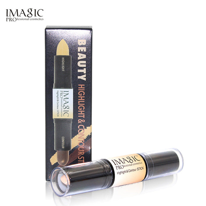Double-Ended Contour Stick Highlighter Pen for Face
