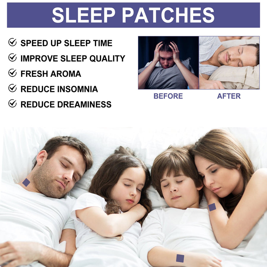 Sleep Patches — Fall Asleep Faster with Plant Extracts