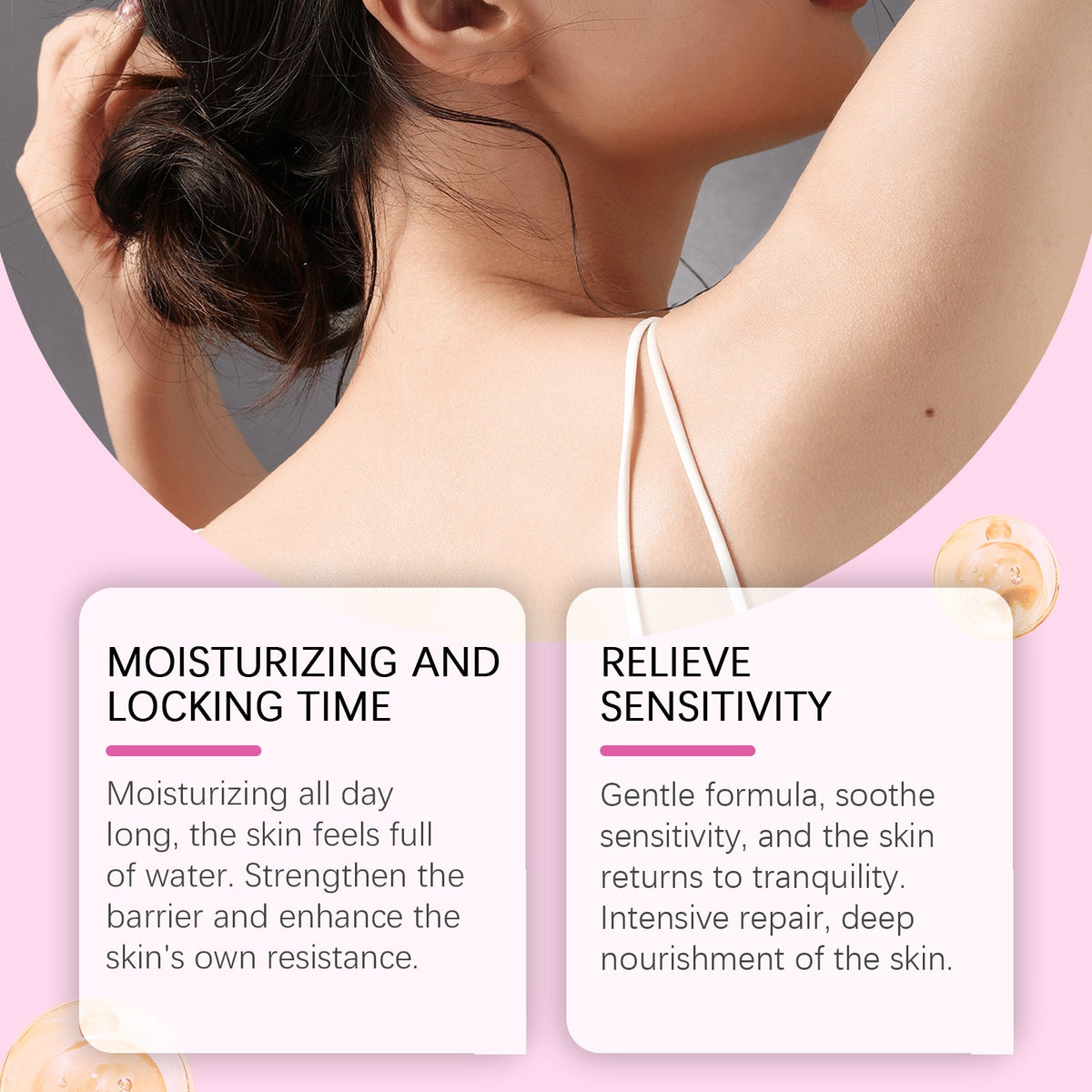 OceAura 3-Piece Body Cream Set for Dry Skin Repair