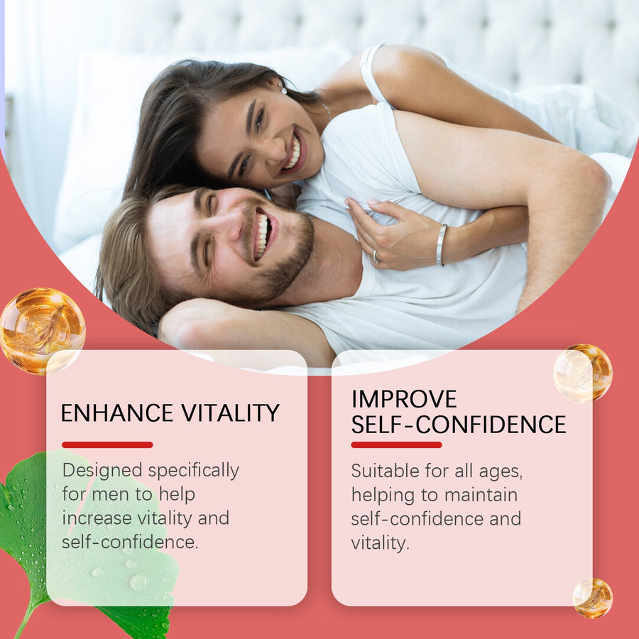 Men's Vitality Oil — Herbal Endurance & Confidence Boost