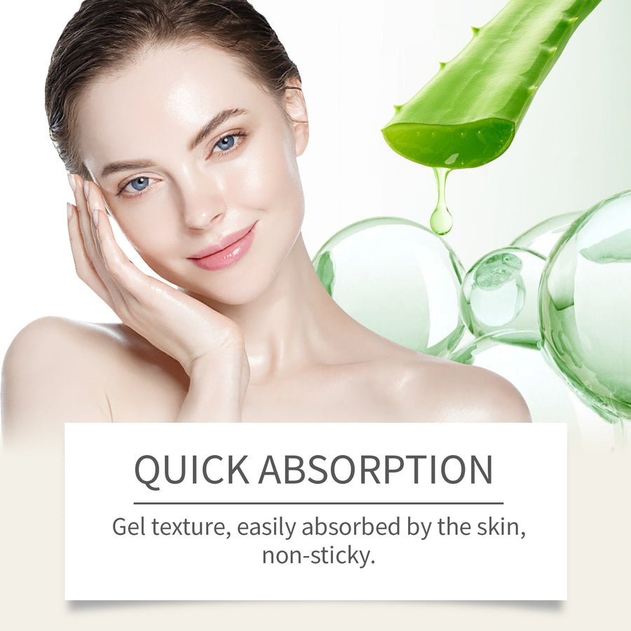 Aloe Vera Gel for Sensitive, Acne-Prone & Sun-Stressed Skin