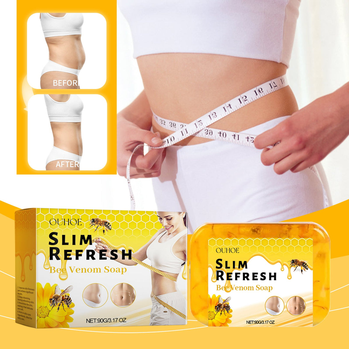 Bee Venom Firming Soap For Smoother Toned Skin