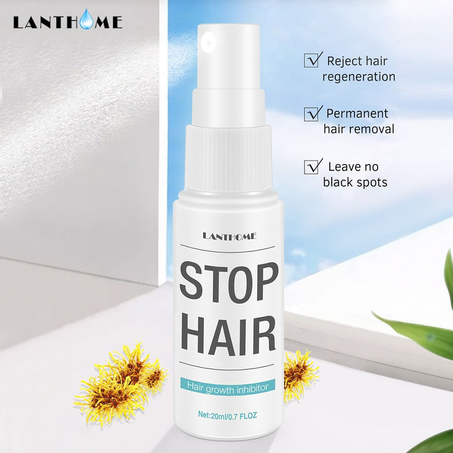 Hair Growth Inhibitor Spray for 30-Day Smooth Skin