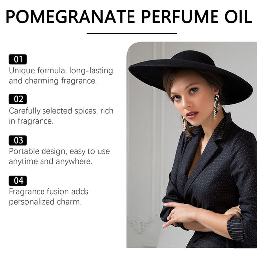 Pomegranate Perfume Oil for Portable Daily Fragrance