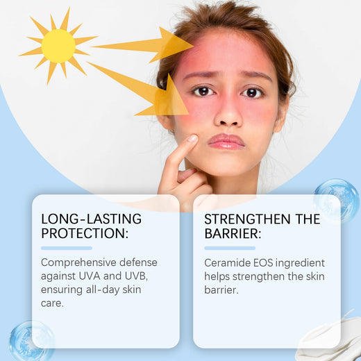 Ceramide SPF 50+ Cream — Lightweight Daily UV Barrier