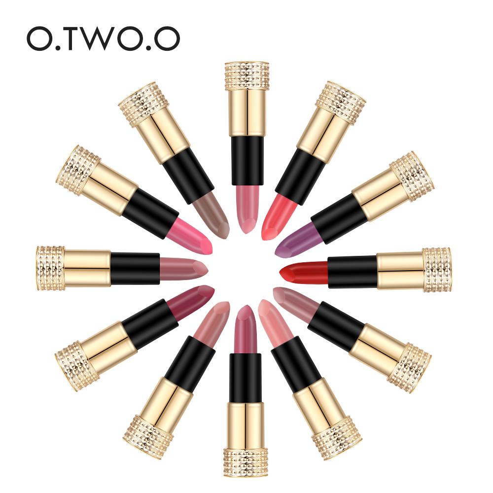 Matte Lipstick Set: 12 Easy-Wear Nude & Bold Shades