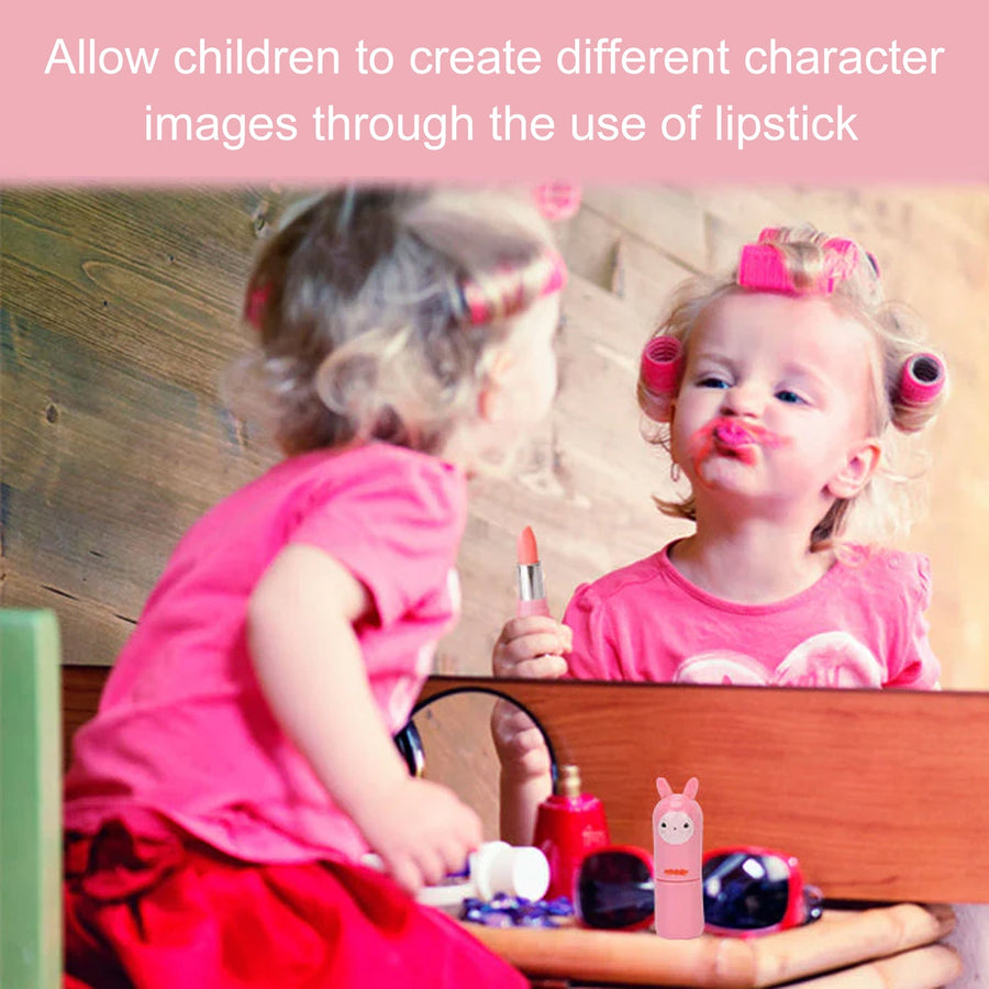 Bunny Lipstick Pretend Makeup Set for Imaginative Play