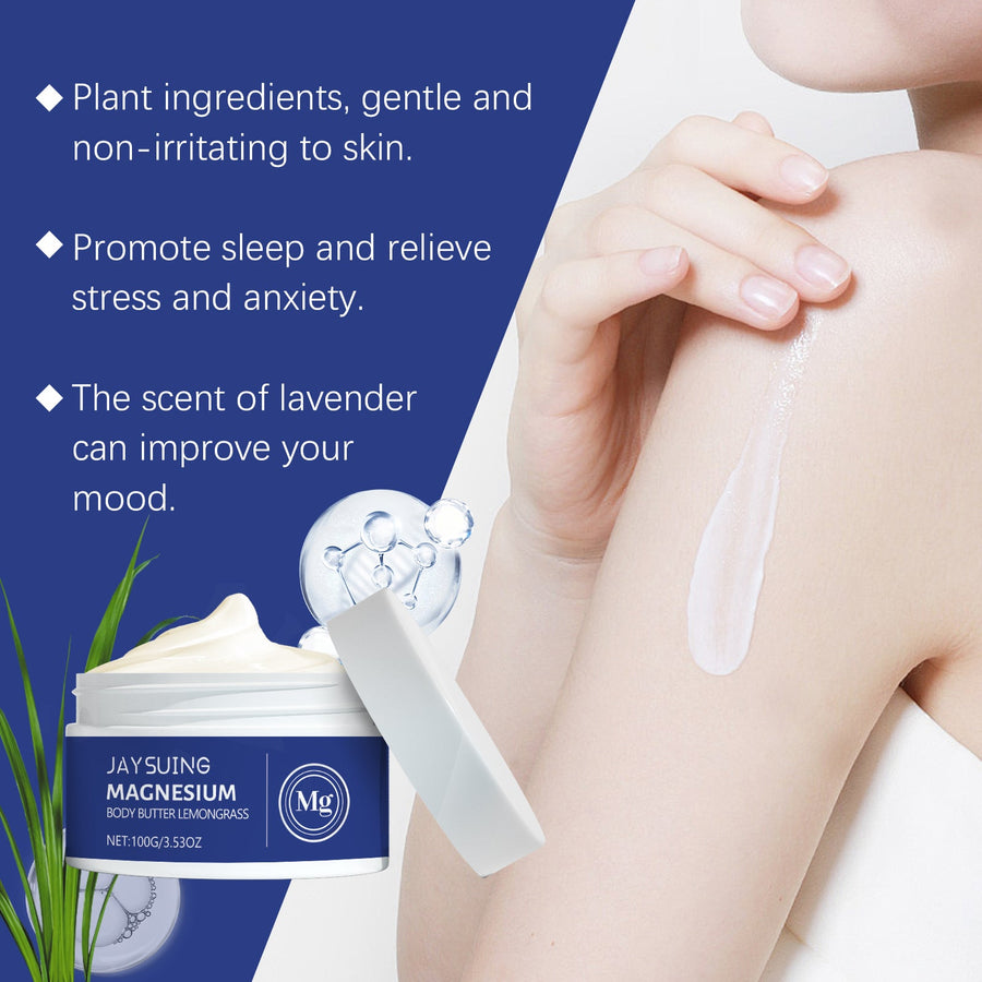 Magnesium Body Lotion for Nighttime Skin Hydration