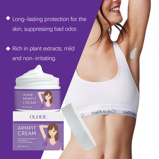 Underarm Odor Cream With Mild Long-Lasting Protection