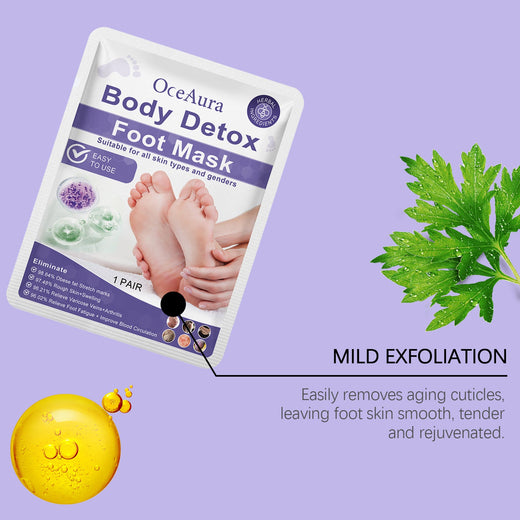 Herbal Foot Mask Pair for Soft, Smooth Tired Feet