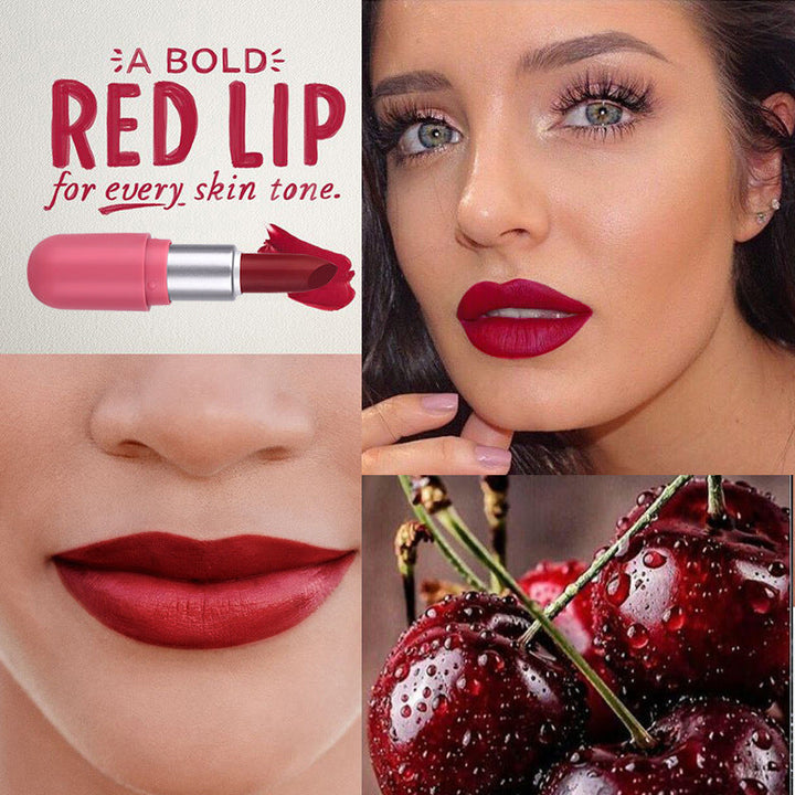 Mini Matte Lipstick for Bold Velvet Color Anywhere