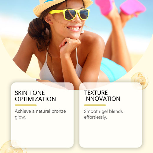 Carrot Tanning Gel for Fast Natural Bronze Skin