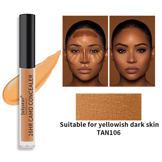 Waterproof Liquid Concealer for 16-Hour Camo Coverage