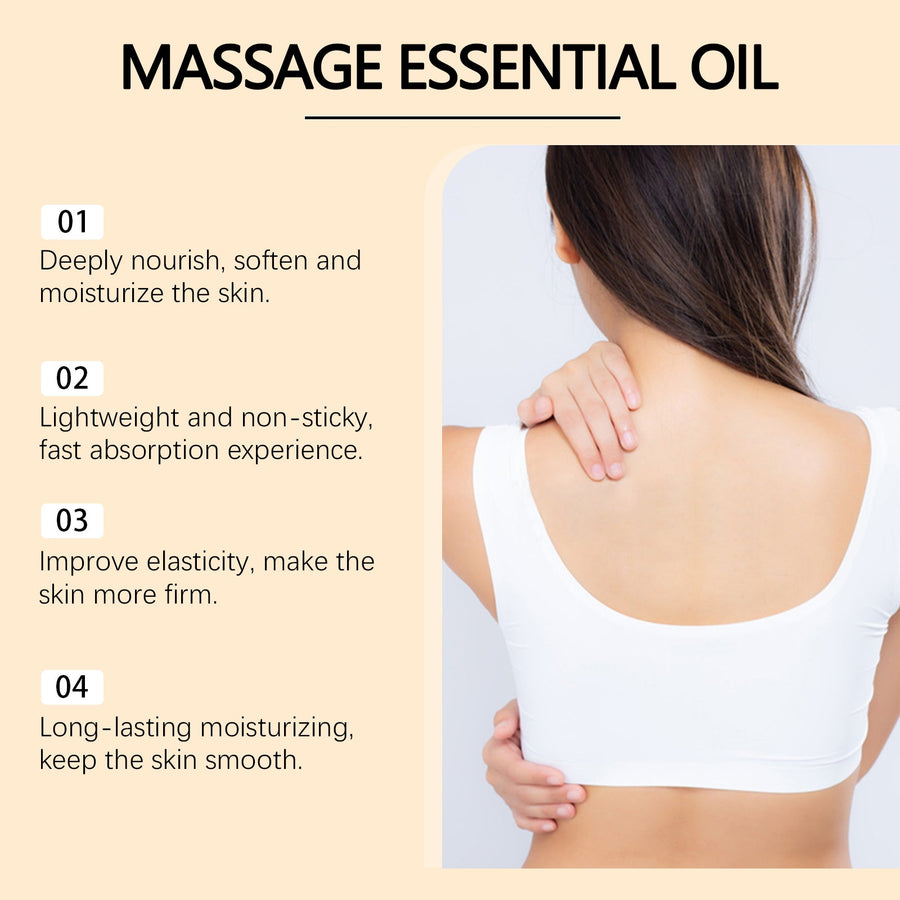 Skin Massage Oil for Soft, Smooth, Firm-Looking Skin