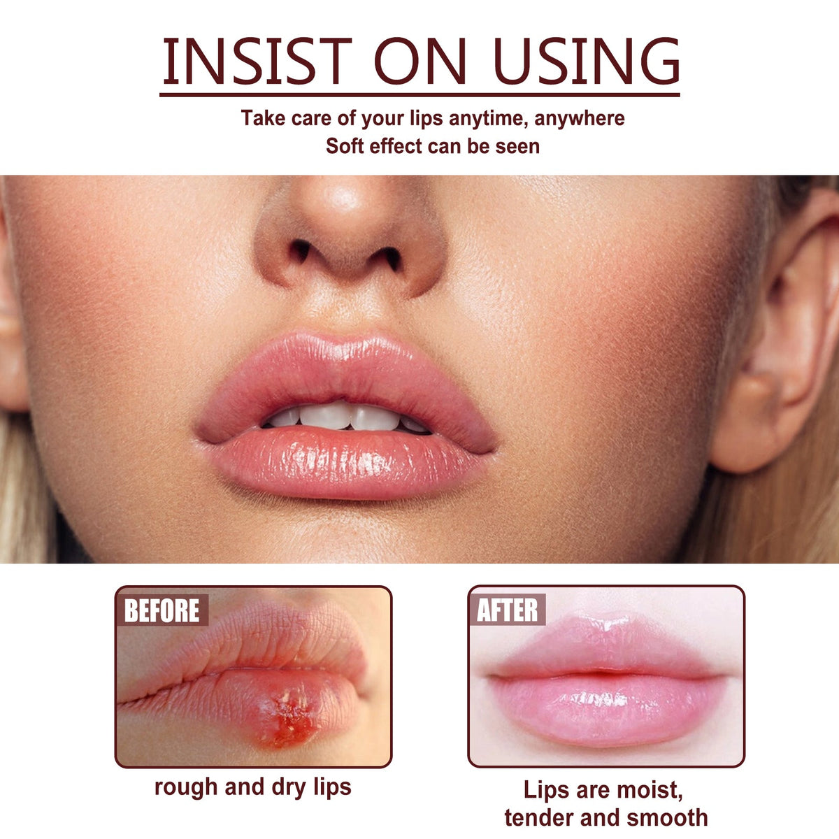 Lip Repair Cream for Chapped Lips & Cold Sore Relief