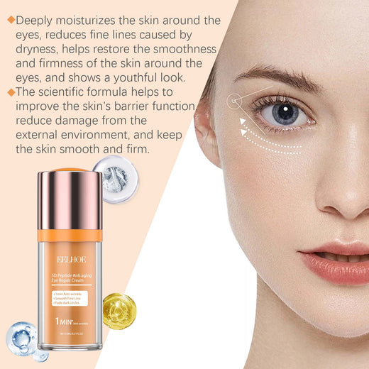 5D Peptide Eye Repair Cream for Fine Lines & Dryness