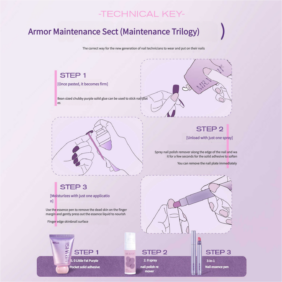 Nail Glue Gel X — 5‑Minute Set, 92 Uses, Damage‑Free Removal