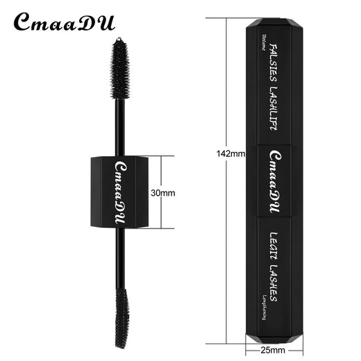Double-Ended Waterproof Mascara for Lifted Lashes
