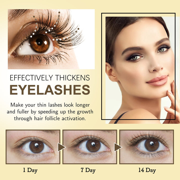 Lash and Brow Growth Serum for Fuller-Looking Lashes