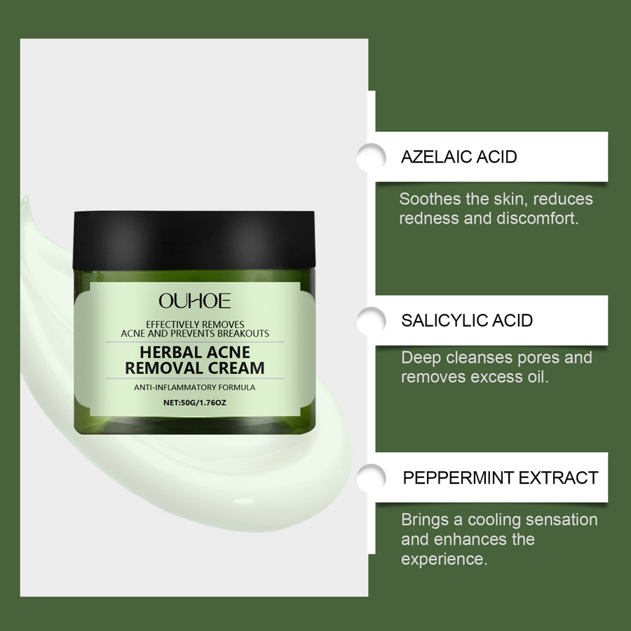 Herbal Acne Cream for Calmer, Clearer-Looking Skin
