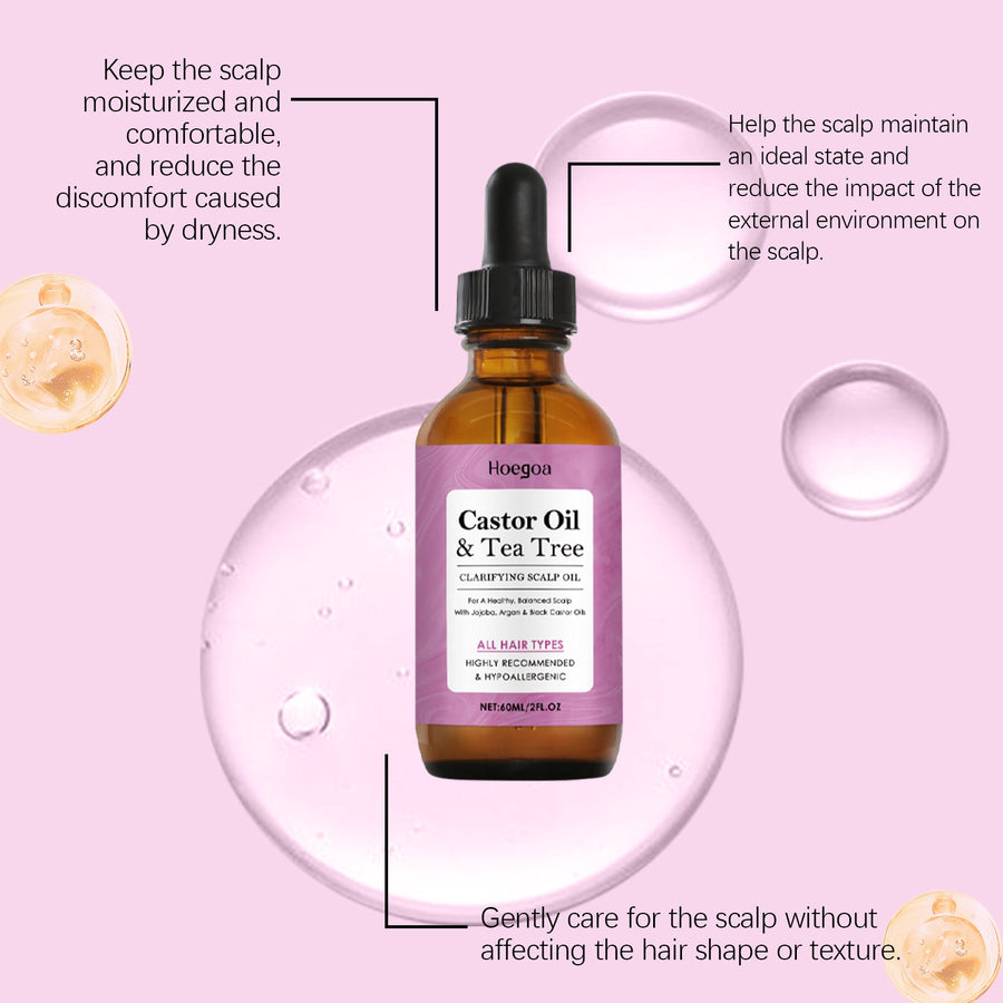 Scalp Care Oil for Dry, Greasy & Frizzy Hair Types