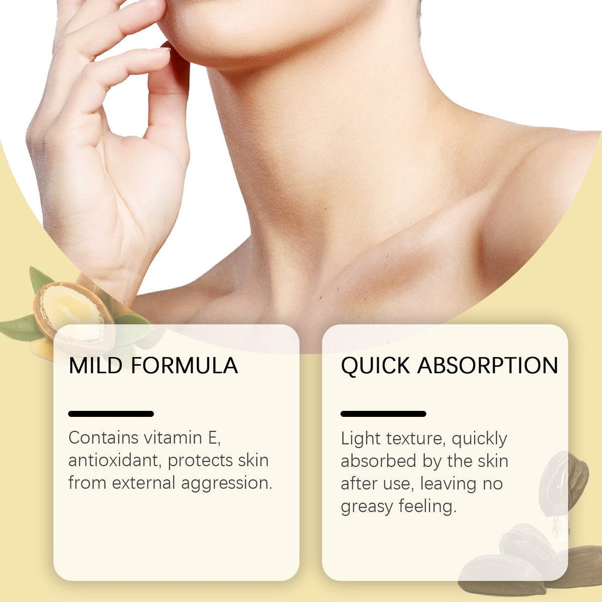 WoodSleep Argan Butter Cream for Dry, Unstable Skin