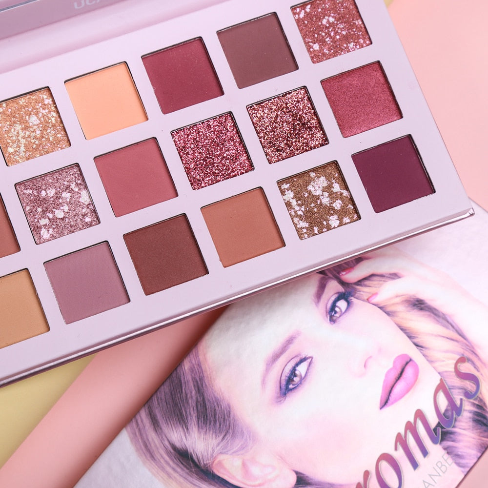 Nude Eyeshadow Palette: 18 Shades for Soft Glam Looks