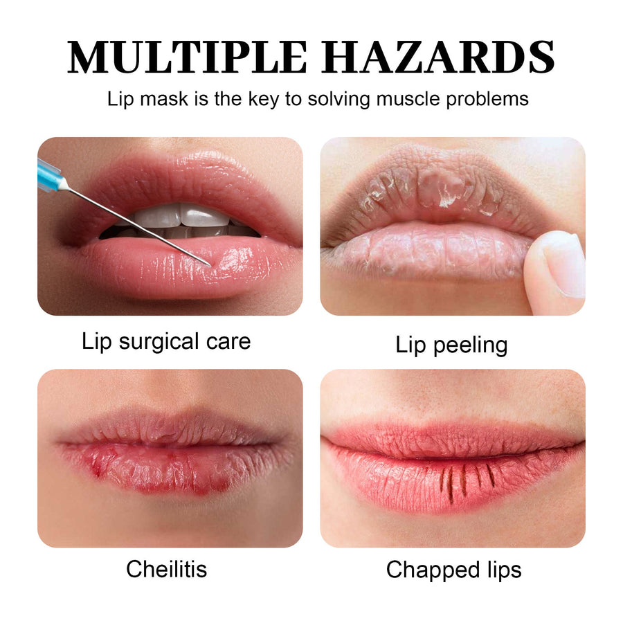 Marine Collagen Lip Mask for Deep Hydration & Shine