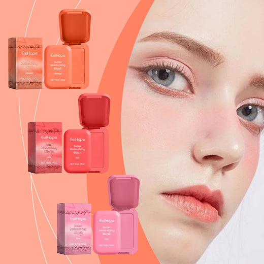 Moisturizing Butter Blush for a Fresh Rosy Complexion