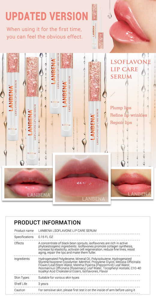 Lip Plumping Serum for Moisturized, Smoother Lips