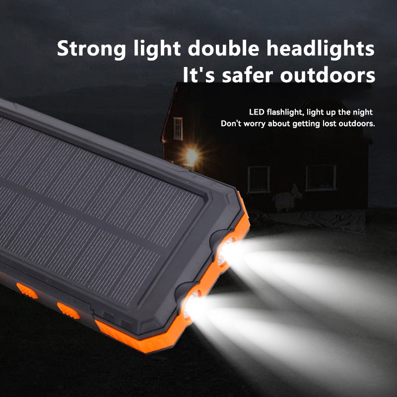 Solar Power Bank 20000mAh — Never Run Out of Power Outdoors