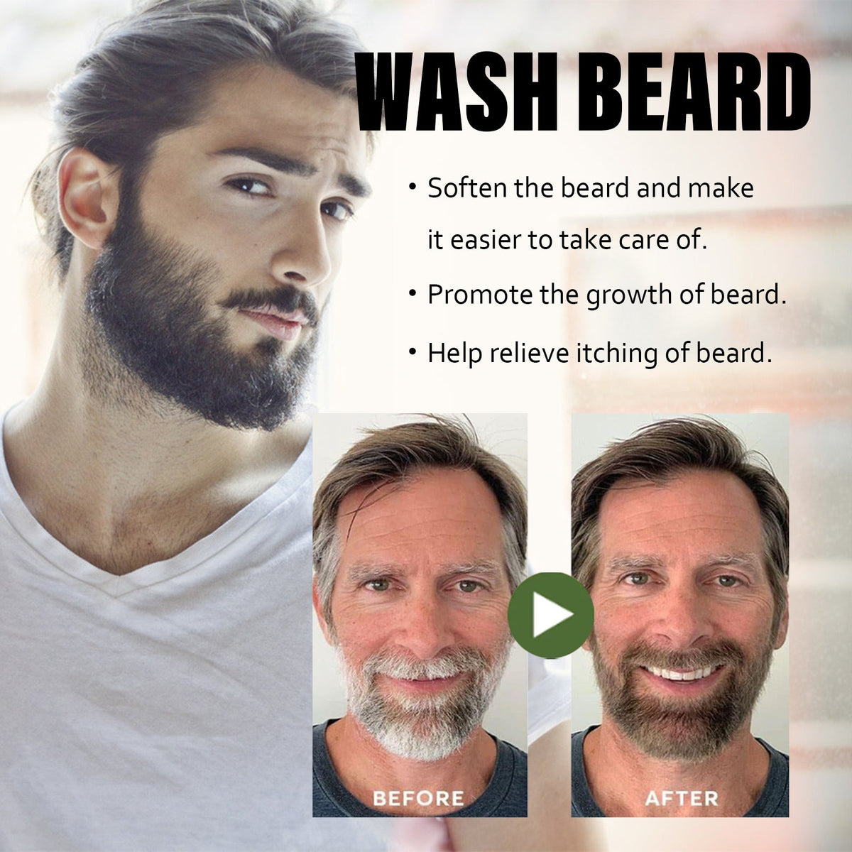 Polygonum Beard Soap – Darken & Condition Thick Beards
