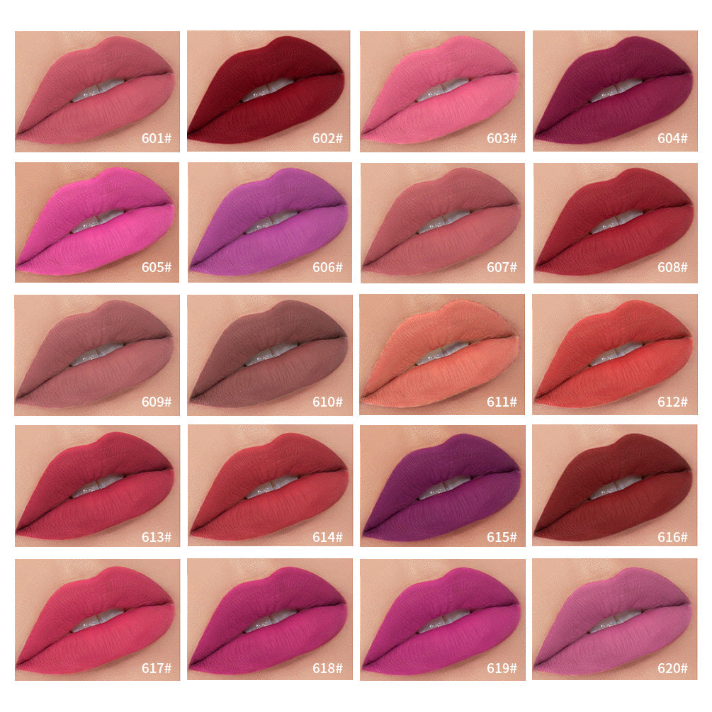 Matte Liquid Lipstick 34 Colors, Long-Lasting Soft Matte
