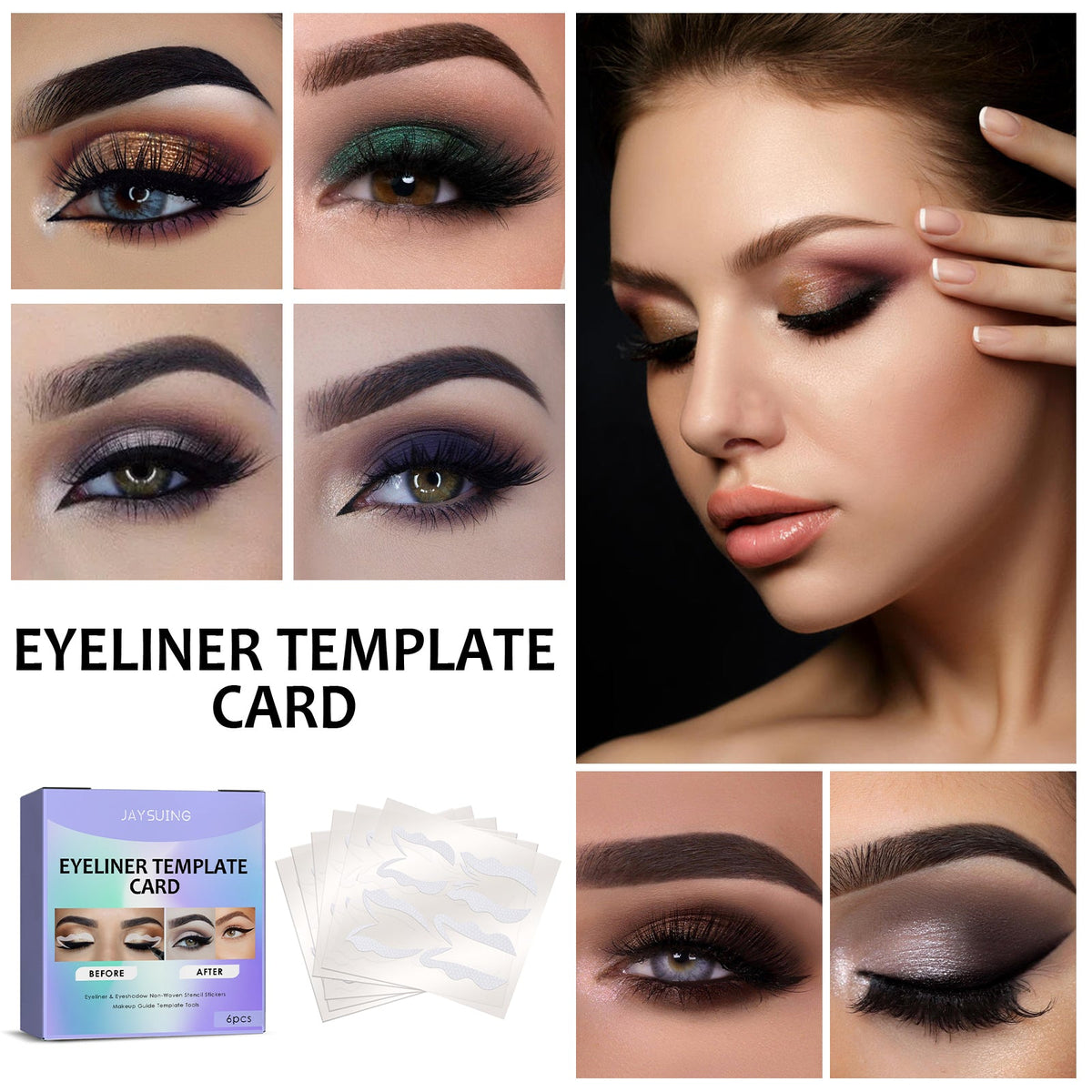 Eyeliner Stencil — Effortless Symmetrical Eyeliner, No