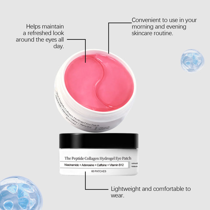 Hydrogel Eye Patches — Reduce Puffiness & Fine Lines in 15 Min