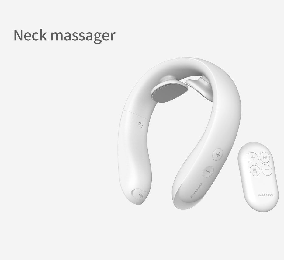 Cervical Neck Massager — Deep Heat & Pulse Therapy for Pain