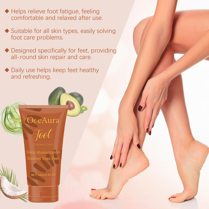 Foot Moisturizing Cream for Dry Cracked Tired Feet