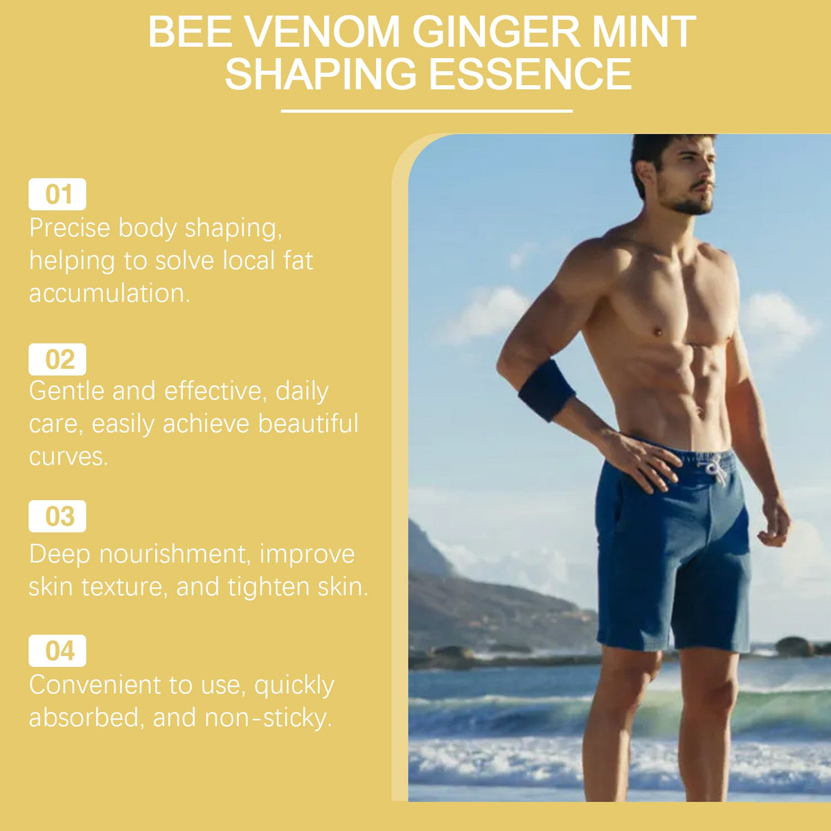 Ginger Mint Body Essence for Firming & Contouring