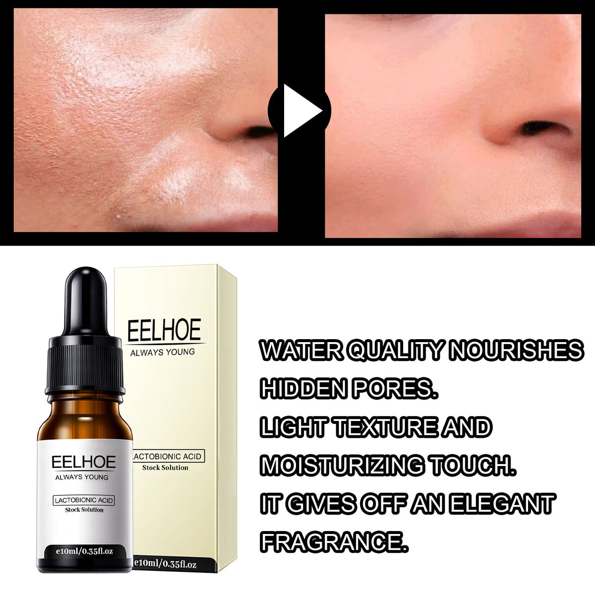 Lactobionic Acid Serum for Pores & Firming Skin