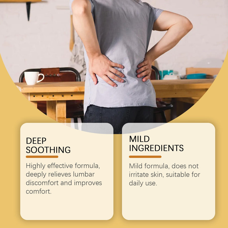 Back Pain Relief Massage Oil — Daily Soothing Essence