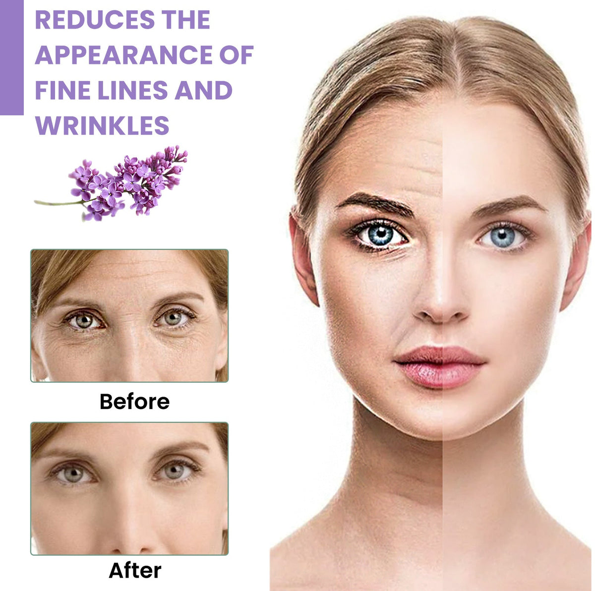 Lavender Firming Cream for Fine Lines and Dry Skin