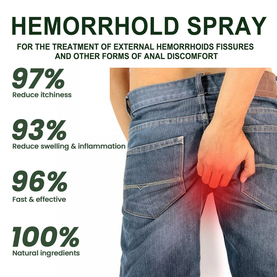 Herbal Hemorrhoid Capsules — 97% Itch Reduction, 100% Natural