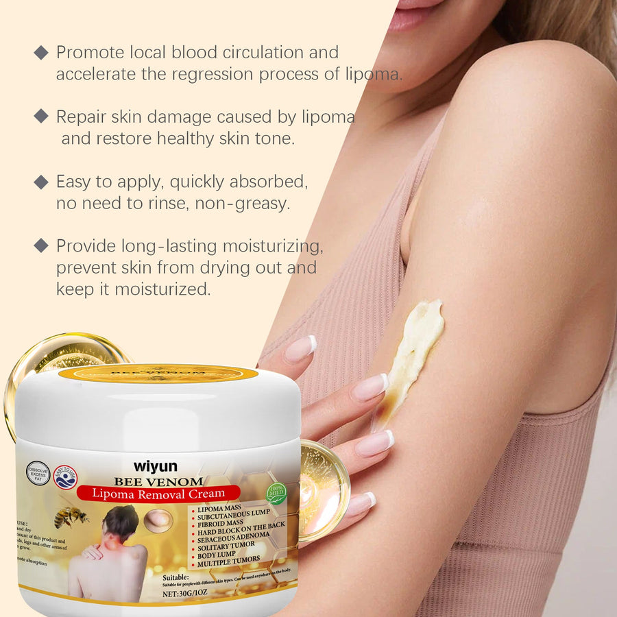 Bee Venom Body Cream — Reduce Lipomas & Fatty Deposits
