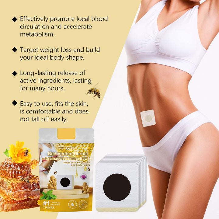 Bee Venom Slimming Patch for Belly & Thigh Firming