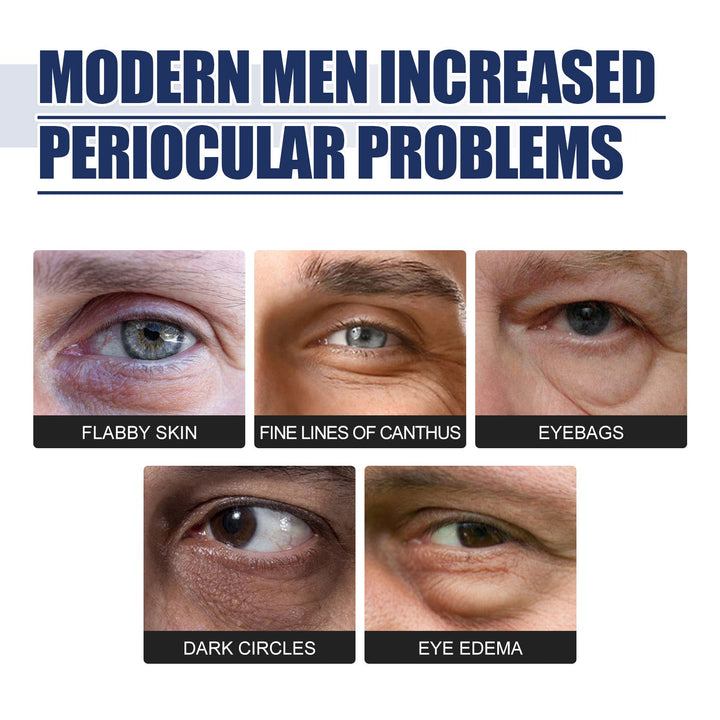 Peptide Eye Gel for Men - Reduce Puffiness & Fine Lines